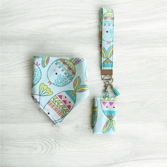 Hand-made matching Bandana and Disposable Doggy-Bag cover for your small dog - Picture 5 of 9